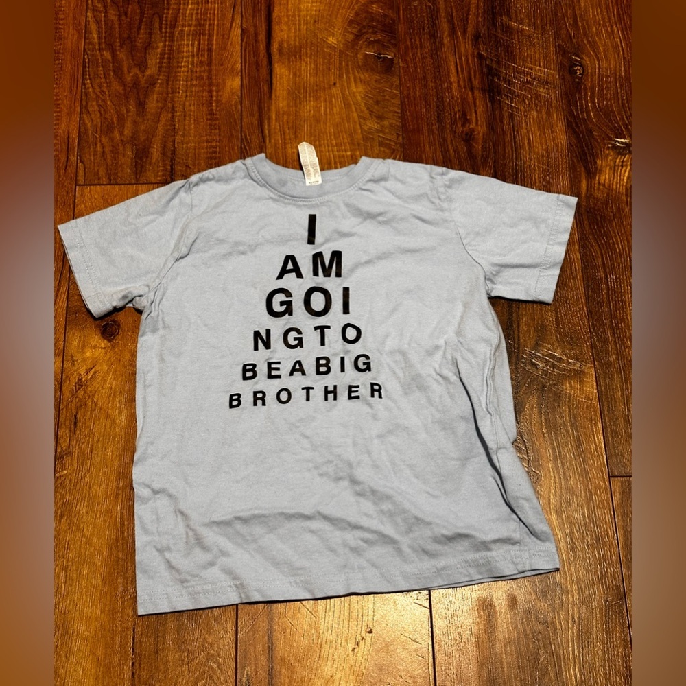 Rabbit skins 5/6 big brother shirt
